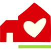 RMH_icons_RMH_House_Program_RGB Hand drawn icon of house